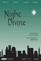 Night Divine SATB choral sheet music cover